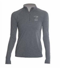 Ladies Anetik Quarterzip - Charcoal