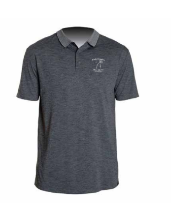 Anetik Polo- CHARCOAL HEATHERED