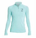 Ladies Anetik Quarterzip - Sky